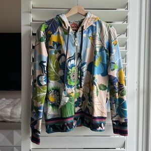 Johnny Was 'Jenn Modern Zip-Up Hoodie'